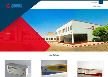zahravi pharma website